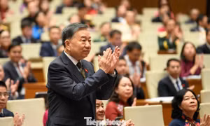Lãnh đạo Đảng, Nhà nước dự Kỳ họp không thường lệ thứ Nhất, Quốc hội khóa XVI