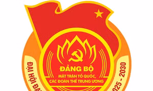 Công bố Logo Đại hội Đảng bộ MTTQ, các đoàn thể Trung ương lần thứ I, nhiệm kỳ 2025 – 2030