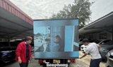 Xe tải 'trùm biển LED quảng cáo' bị tước đăng ký và phạt 7 triệu đồng