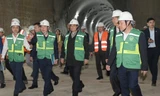 Thủ tướng kiểm tra công trường dự án metro Nhổn - Ga Hà Nội