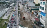 Dự án mở rộng đường Tam Trinh chậm tiến độ 7 năm, thi công 'xôi đỗ', gây ùn tắc kéo dài