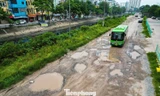 Hiện trạng sửa chữa tuyến đường nhiều 'ổ gà', 'ô trâu' nhất nội thành Hà Nội