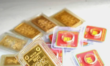 Giá vàng giảm hơn 12 triệu trong 2 ngày 