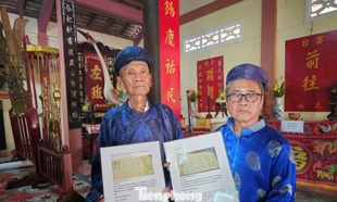 Ngôi đình có 2 sắc phong vua ban giữa sông Tiền 