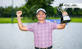 Nguyễn Tuấn Anh giành danh hiệu 'golfer nghiệp dư xuất sắc nhất' giải Singha Bangkok Open 2025