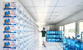 Hàng trăm tấn hàng tập kết, sẵn sàng racekit cho Tiền Phong Half Marathon