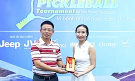 'Giải JEEP Pickleball Tournament by Tiền Phong Newspaper' lan tỏa tinh thần thể thao và nhân ái