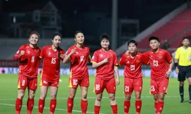 Tuyển nữ Việt Nam giữ vững ngôi đầu Đông Nam Á 