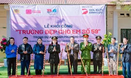DOL English đồng hành xây trường cho trẻ vùng cao