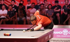 Cơ thủ người Lithuania vô địch 'major' Hanoi Open Pool Championship 2025