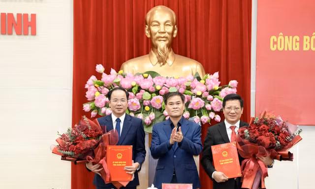 Quảng Ninh bổ nhiệm 2 Giám đốc Sở 