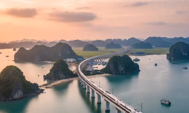 Quy mô ‘khủng’ dự án đường sắt tốc độ cao Hà Nội - Quảng Ninh