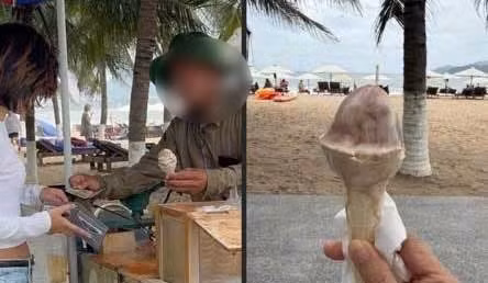 Xác minh thông tin du khách Thái Lan tố bị 'chặt chém' cây kem giá 100.000 đồng