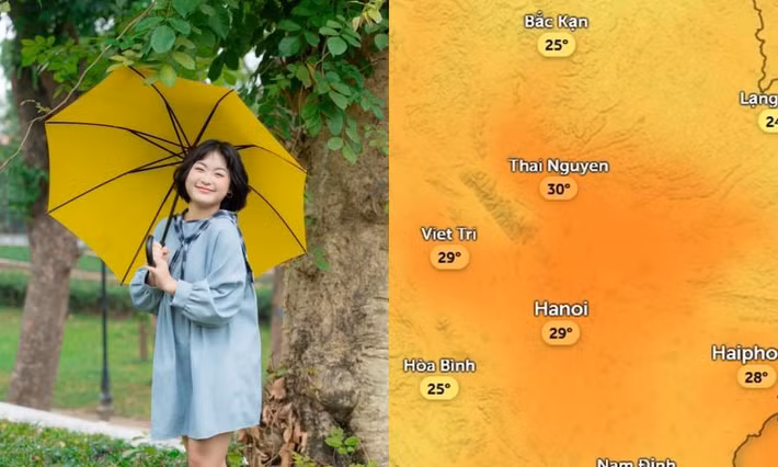 Dự báo Hà Nội mưa to từ tối 8/6, bắt đầu một tuần mát mẻ