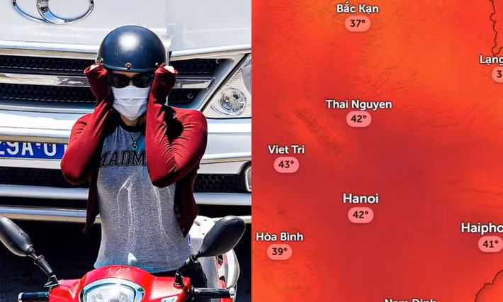 Dự báo đợt nắng nóng sắp tới ở Hà Nội sẽ kéo dài đến ngày 7/6