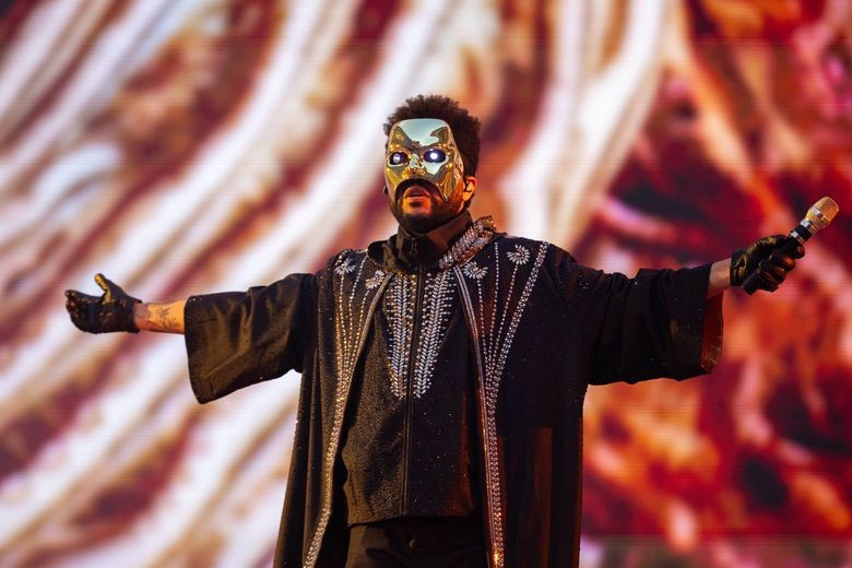 The Weeknd đầy ma mị tại sân vận động Lumen Field, Seattle. The Weeknd đầy ma mị tại sân vận động Lumen Field, Seattle.