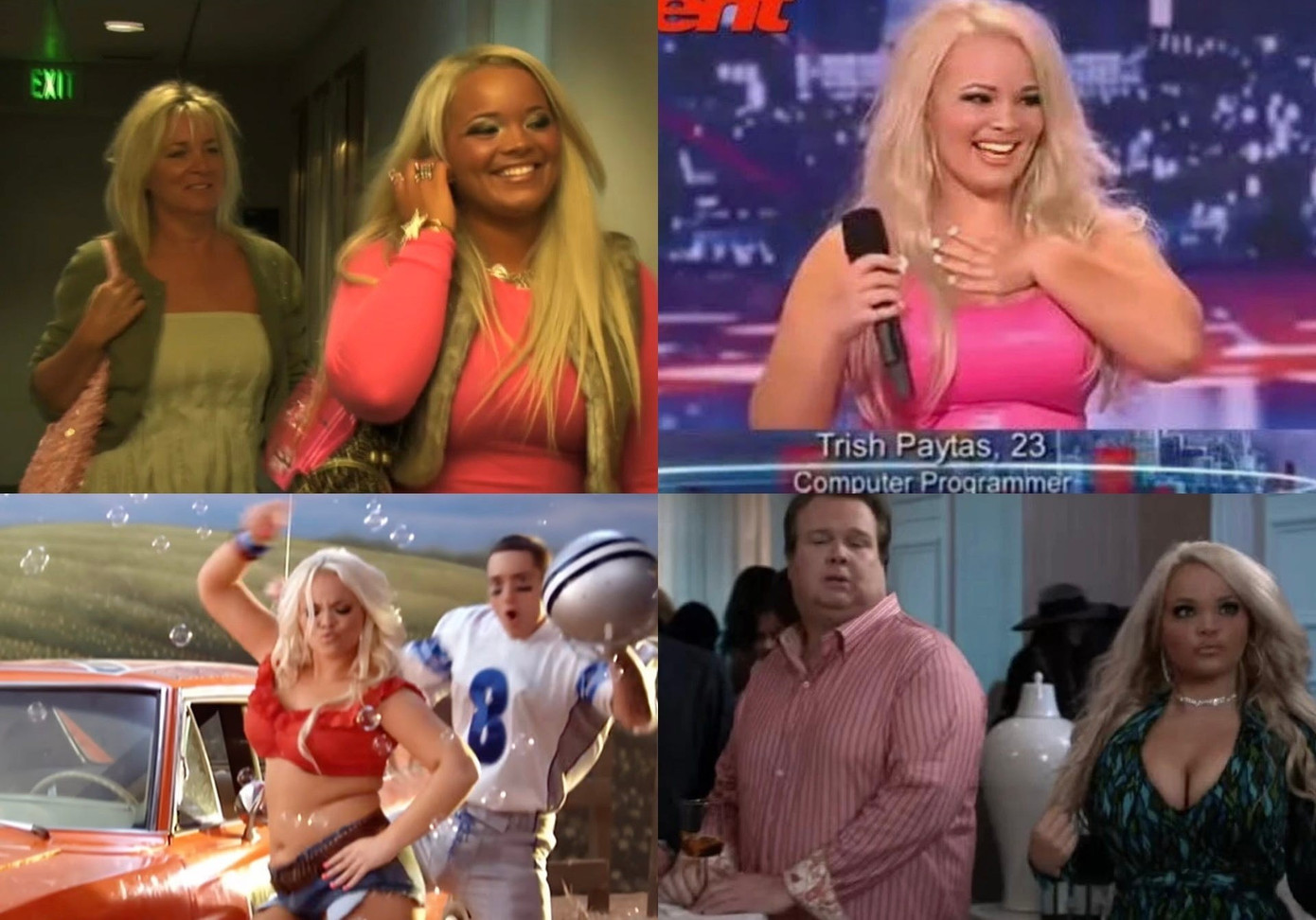 Trisha Paytas xuất hiện ở mọi nơi từ MV của Eminem đến series ăn khách Modern Family.