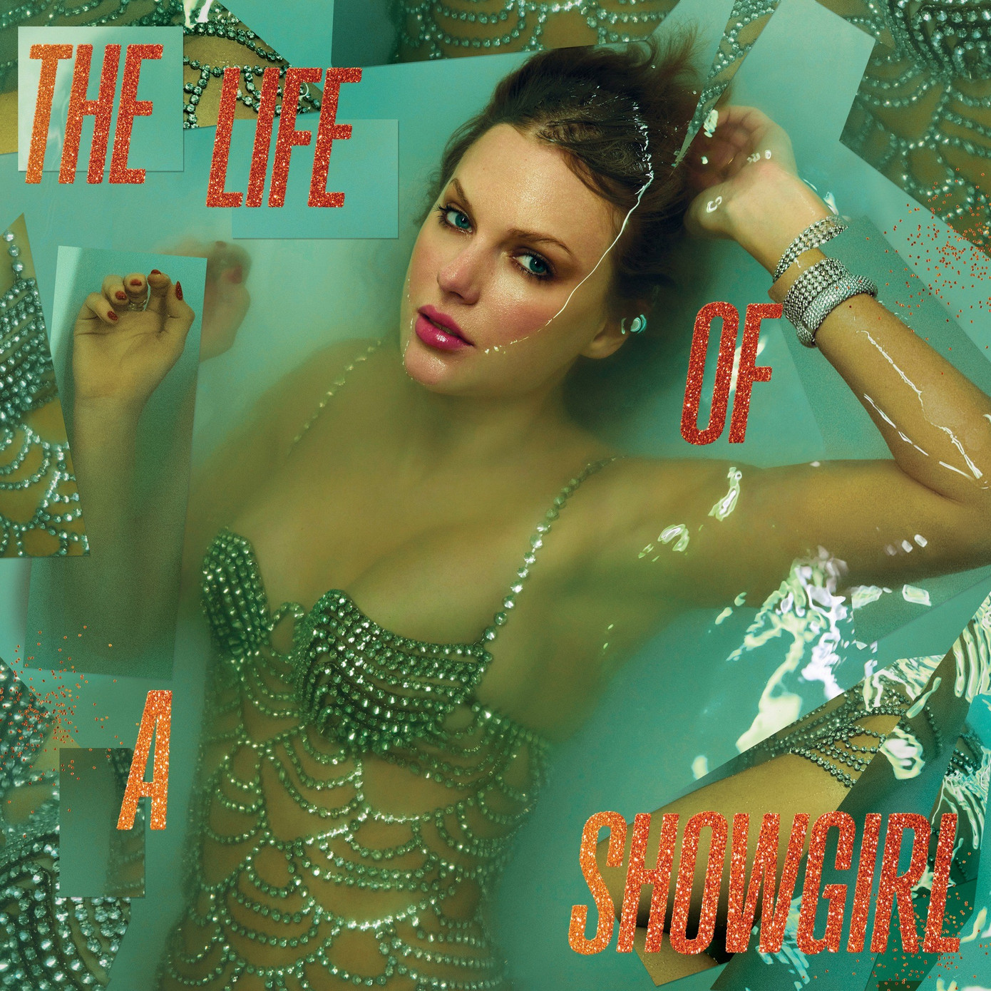 Bìa album chính thức của The Life of a Showgirl.