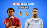 Valencia vs Real Madrid.