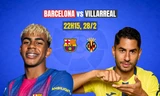 Barcelona vs Villarreal.