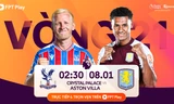 Crystal Palace vs Aston Villa.