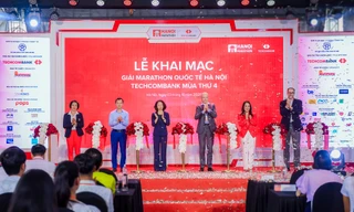 Khai mạc giải Marathon Quốc tế Hà Nội Techcombank mùa thứ 4