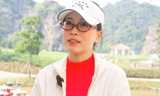 Á hậu Phương Nga: 'Ngưỡng mộ sự chuyên nghiệp, làm chủ tình huống của các golfer trẻ'