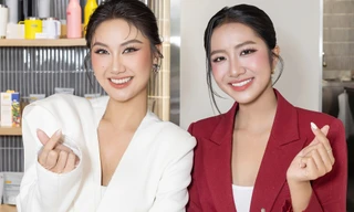 Nhan sắc đại sứ Hà Trúc Linh và Phương Linh 