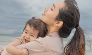 Hoàng My một mình nuôi con