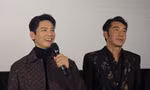Lâm Bách Hoành "dùng phao" để nói tiếng Việt trong buổi ra mắt phim 