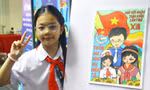 Thiếu nhi hướng tới Đại hội Đoàn lần thứ XIII: "Bé út" có tranh xuất sắc là fan "chị Bảy"