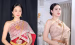 Hoa hậu Thanh Thủy xinh đẹp ngọt ngào trong trang phục truyền thống Thái Lan