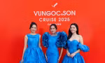 Top 3 Hoa hậu Việt Nam 2024 rạng rỡ tại thảm đỏ show thời trang bên bờ sông Hàn