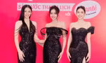 Ngắm Top 3 Hoa hậu Việt Nam 2024 tại thảm đỏ họp báo Vietnam’s Next Top Model