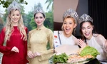 Top 2 Miss Cosmo 2025 diện áo dài và áo bà ba trong hành trình media tour 
