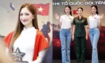 Á hậu Trần Ngọc Châu Anh diện quân phục tại thảm đỏ sự kiện Sao Nhập Ngũ 2025