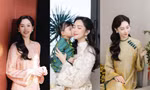 Hoa hậu Đặng Thu Thảo khoe nhan sắc "thần tiên tỷ tỷ" trong loạt áo dài ngày Tết