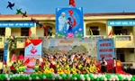 Nghệ An: Ngày tựu trường tràn ngập niềm vui của học sinh trường Tiểu học Hưng Lộc