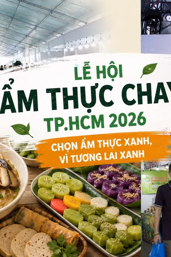 Ăn chay đâu chỉ có rau: Khám phá những món “lạ” tại lễ hội ở TP.HCM