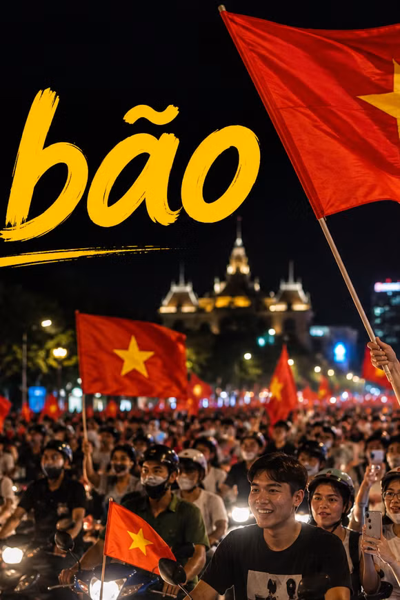 "Đi bão" mừng ĐT Việt Nam vô địch: Niềm vui cộng hưởng giữa biển người