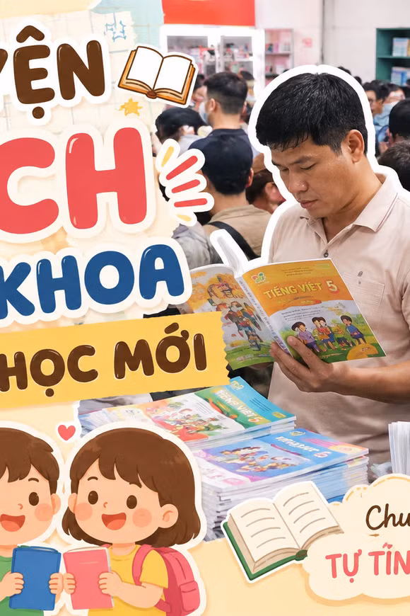 Phụ huynh đội nắng, vượt đường xa tìm mua sách giáo khoa cho con