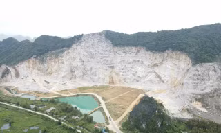 Doanh nghiệp khai thác trái phép 4,4 triệu tấn đá vôi bị đề nghị truy thu hơn 6 tỷ đồng 