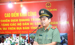 Thần tốc 'Chiến dịch Quang Trung' xây nhà cho người dân vùng lũ tại Lâm Đồng