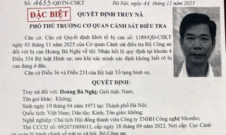Truy nã đặc biệt một Chủ tịch công ty liên quan vụ án đưa, nhận hối lộ