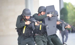 Sẵn sàng cho nhiệm vụ bảo đảm tuyệt đối an ninh, an toàn Lễ kỷ niệm 80 năm Cách mạng tháng Tám, Quốc khánh 2/9