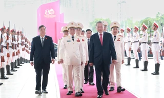 Tổng Bí thư Tô Lâm dự Lễ kỷ niệm 80 năm Ngày truyền thống Công an Nhân dân