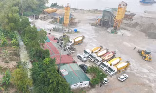 Khởi tố trạm trưởng trạm bê tông thuộc Công ty Việt Trung