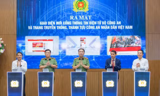 Cổng Thông tin điện tử Bộ Công an ra mắt giao diện mới, hiện đại, tương tác với người dân