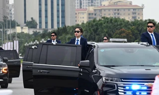 Cận cảnh 'lá chắn sống' luyện tập, sẵn sàng xuất quân bảo vệ Đại hội XIV của Đảng