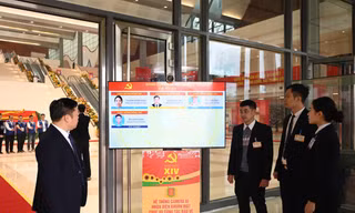 Kích hoạt hệ thống camera AI bảo vệ an ninh Đại hội XIV của Đảng